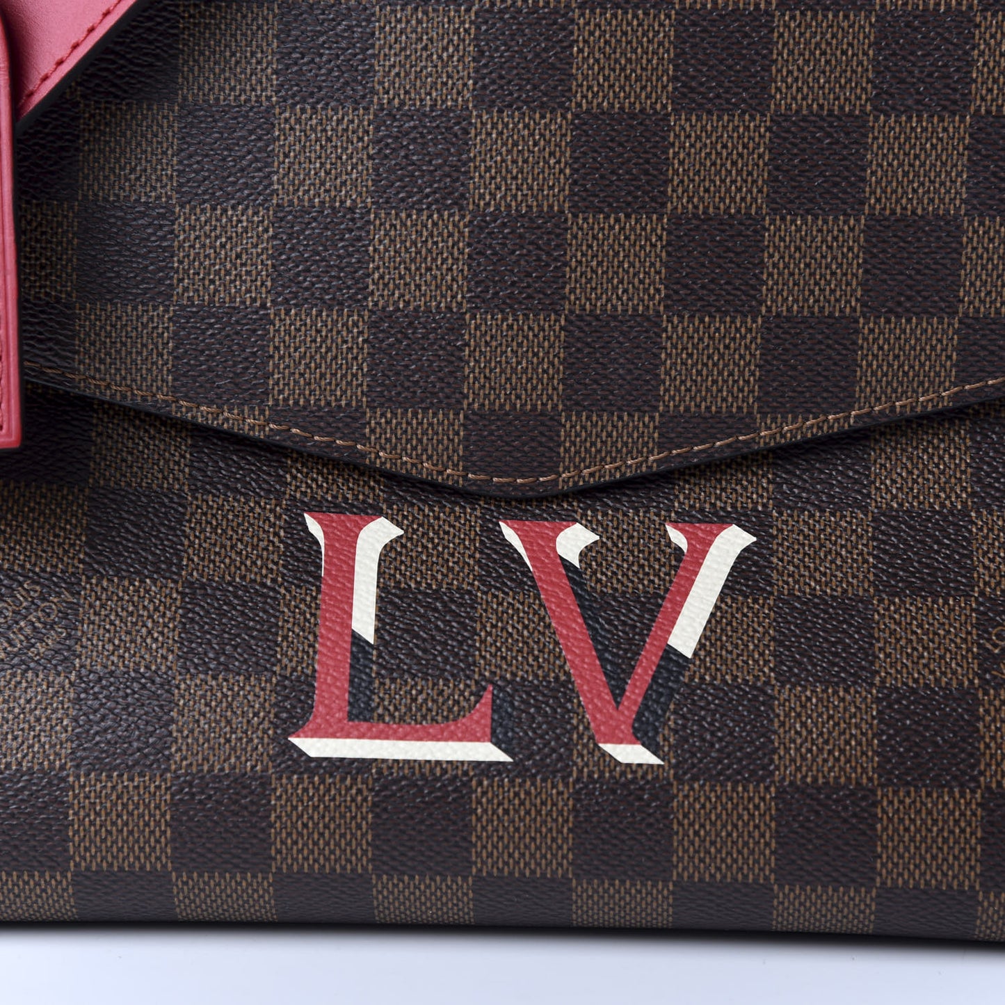 Damier Ebene Beaubourg MM Scarlet