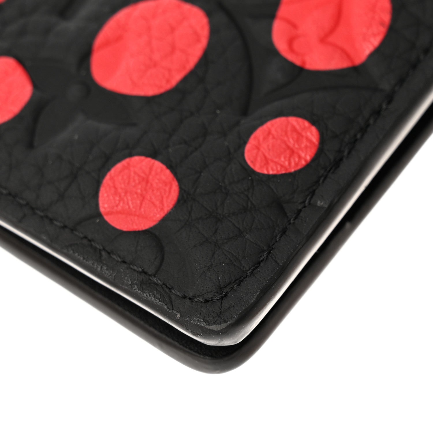 Louis Vuitton LV X YK Empreinte Pocket Organizer Black Red 10 of 12