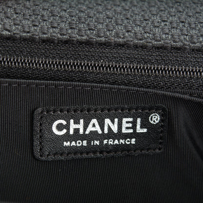 Chanel Tweed Strass Jumbo Pudong Flap Black 7 of 8