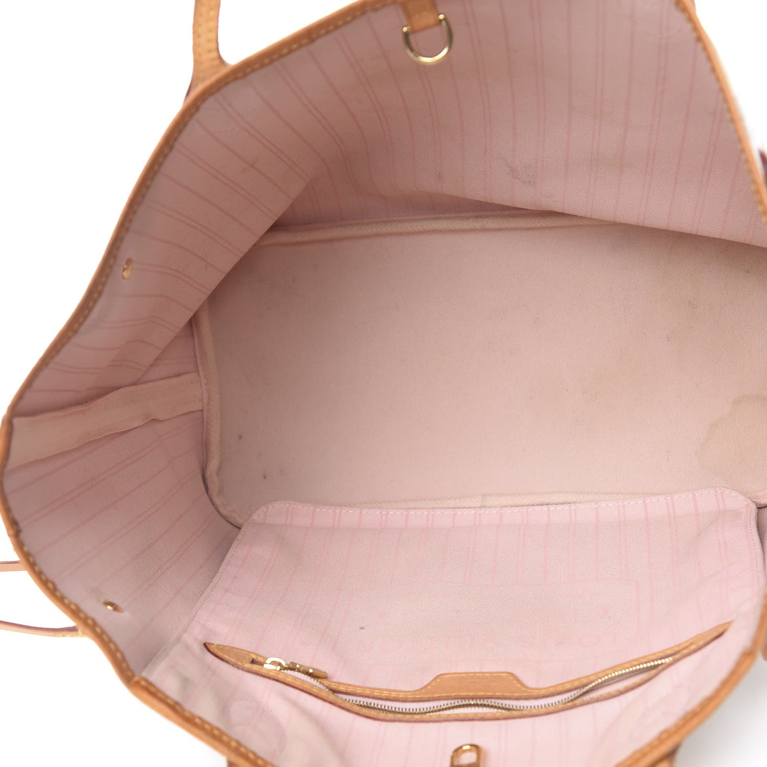 Louis Vuitton Damier Azur Neo Neverfull MM Rose Ballerine 5 of 20