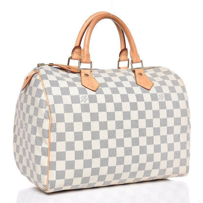 Louis Vuitton Damier Azur Speedy 30 3 of 12