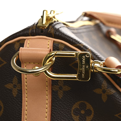 Louis Vuitton Monogram Keepall Bandouliere 55 9 of 12