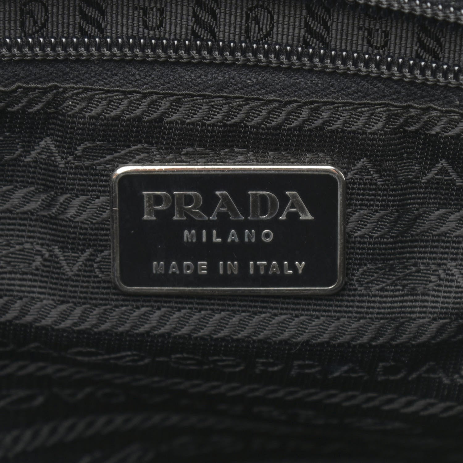 Prada Tessuto Nylon City Tote Black 6 of 15