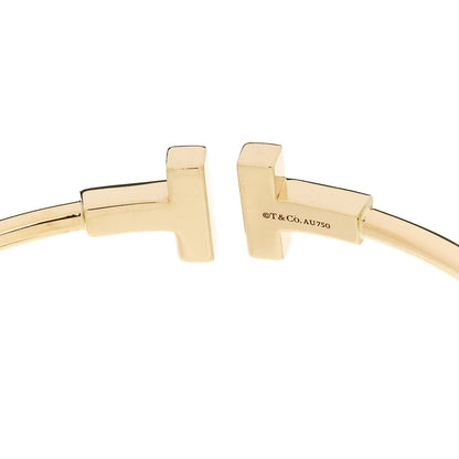 Tiffany 18K Yellow Gold T Wire Bracelet 3 of 3