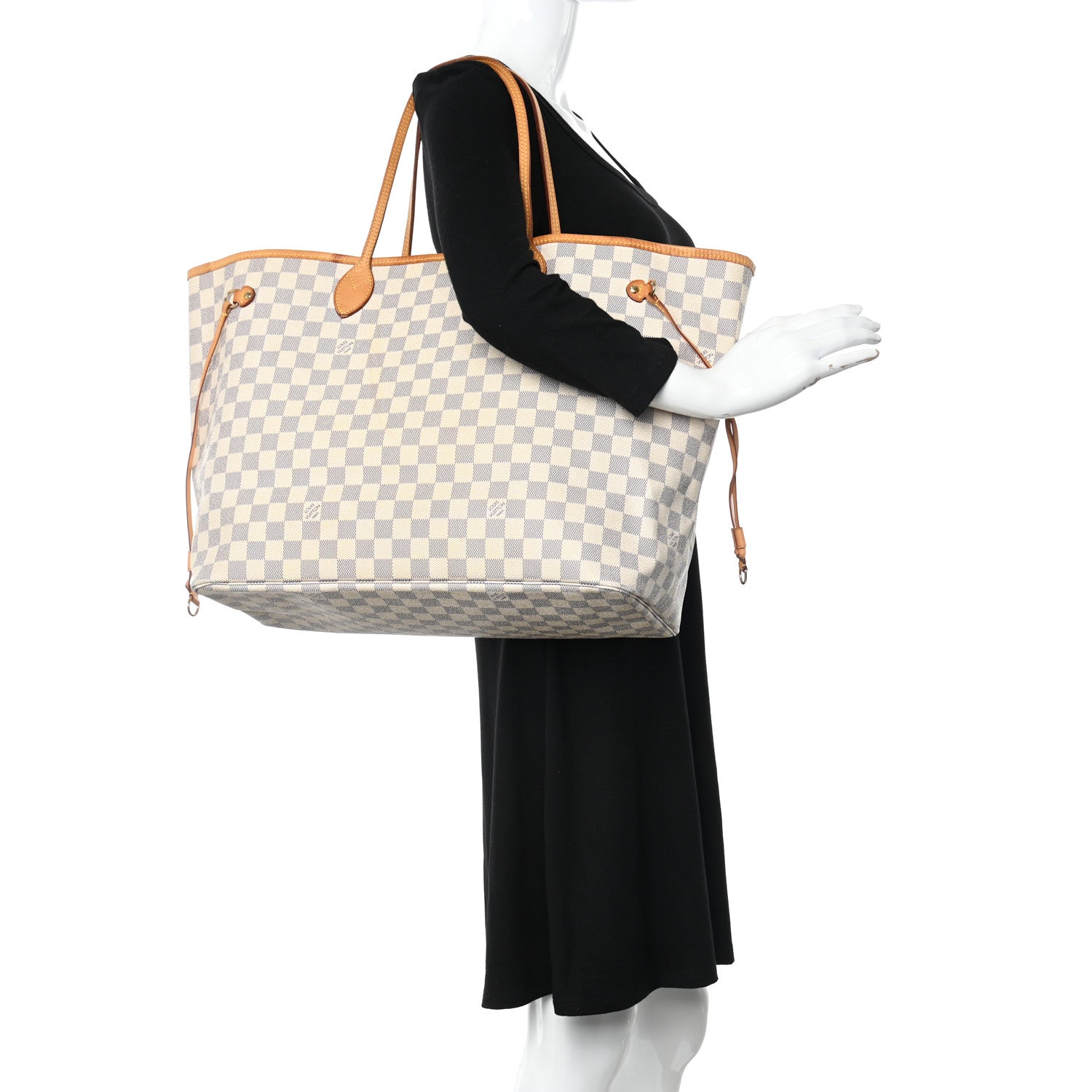 Louis Vuitton Damier Azur Neverfull GM 2 of 22