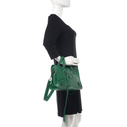Balenciaga Agneau Classic Hardware S City Vert Perroquet 3 of 10