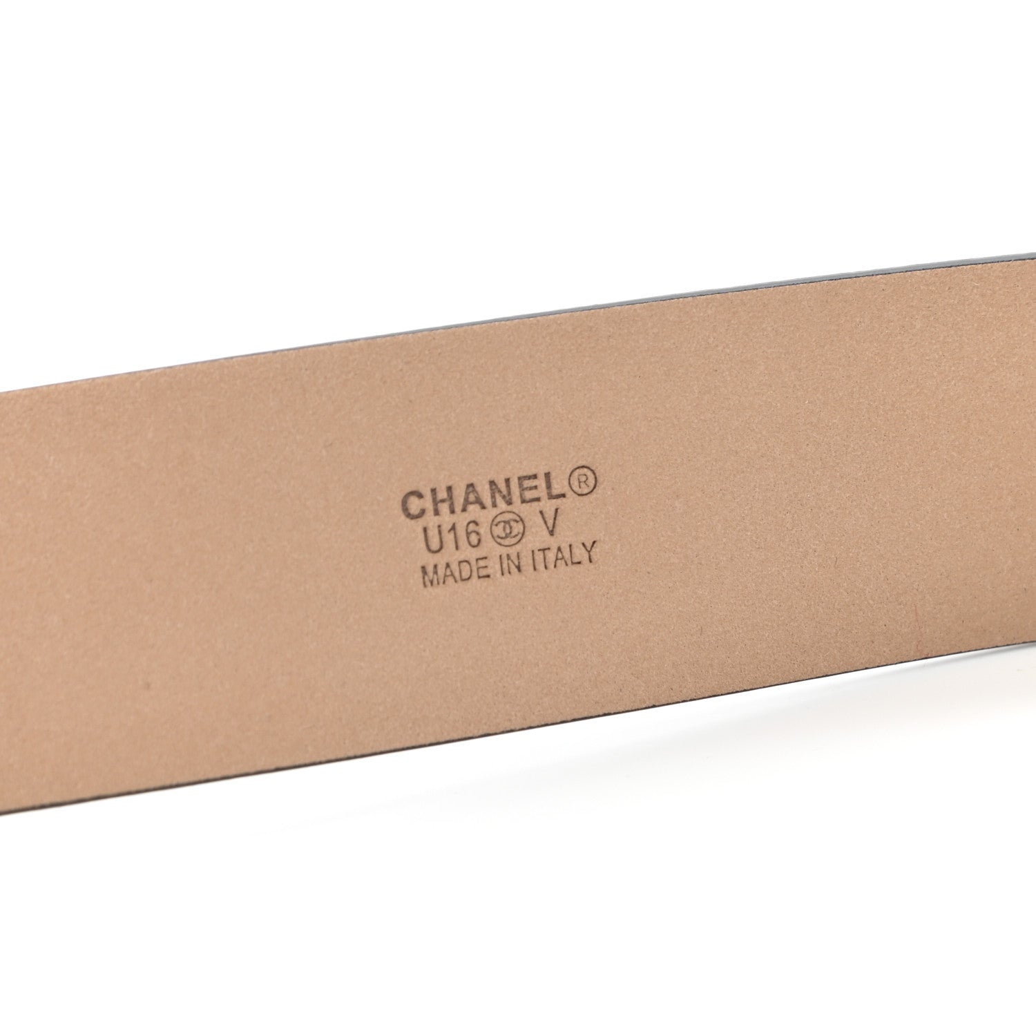 Chanel Calfskin Belt 95 38 Black 3 of 7