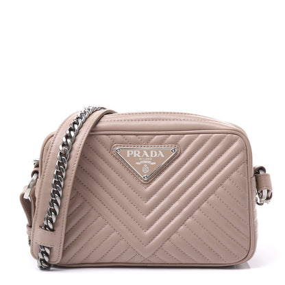 Prada Nappa Impunture Diagramme Crossbody Cipria 1 of 8