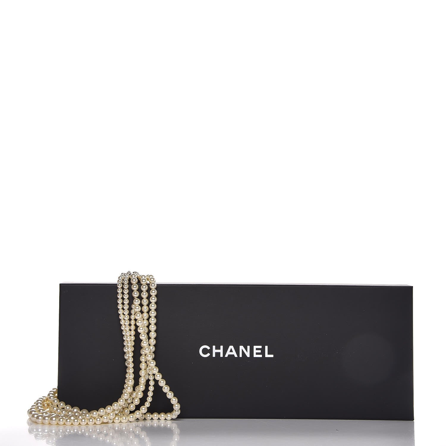 Chanel Pearl Gripoix Poured Glass CC Harness Gold 6 of 6