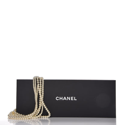 Chanel Pearl Gripoix Poured Glass CC Harness Gold 6 of 6