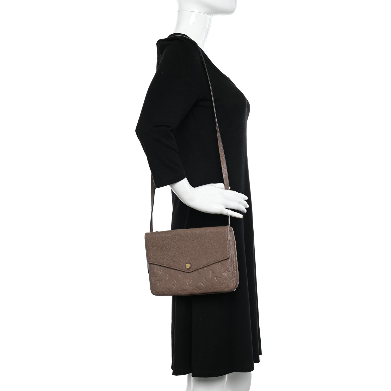 Louis Vuitton Empreinte Twice Taupe 3 of 13