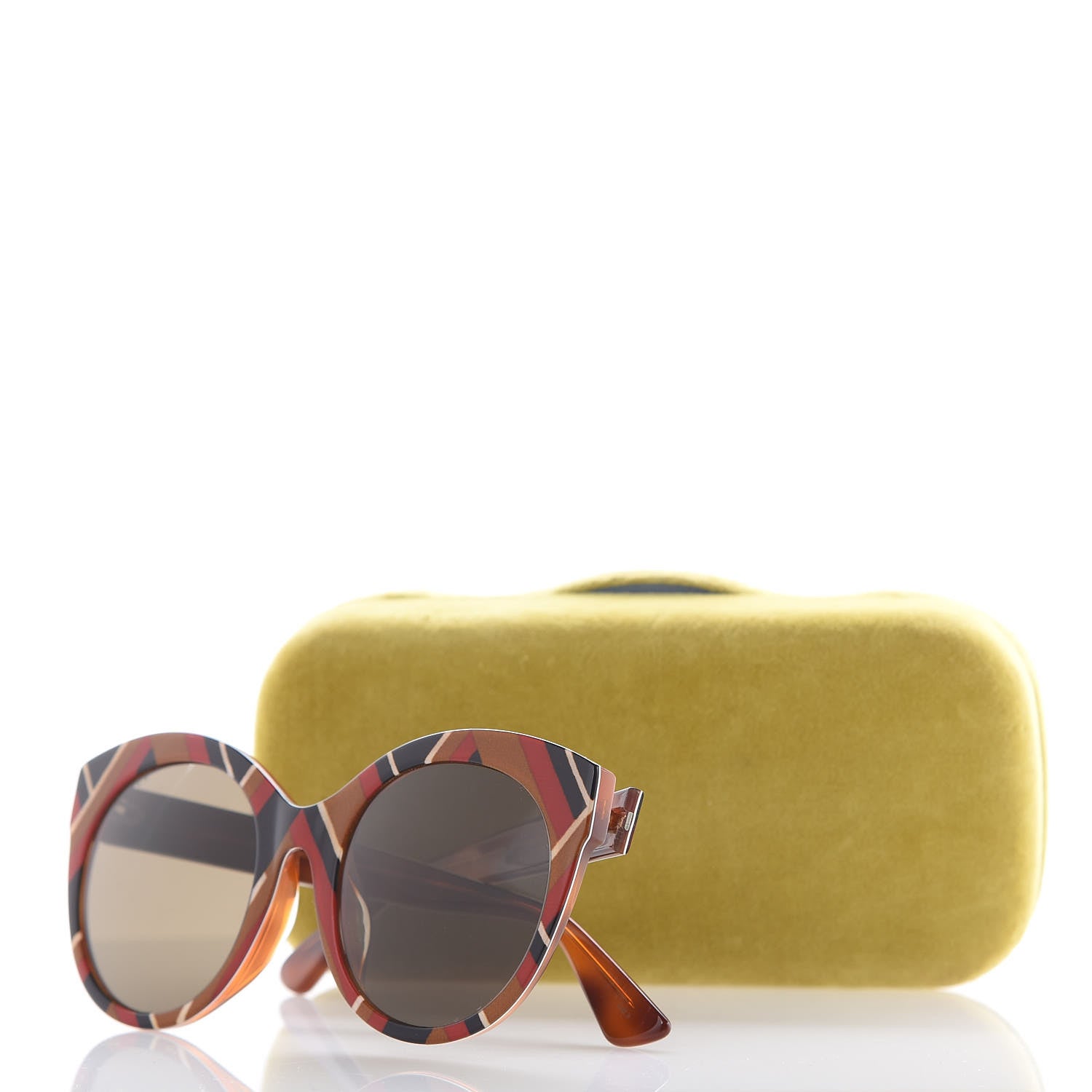 Gucci Cat Eye GG Sunglasses GG0028SA Multicolor 7 of 7