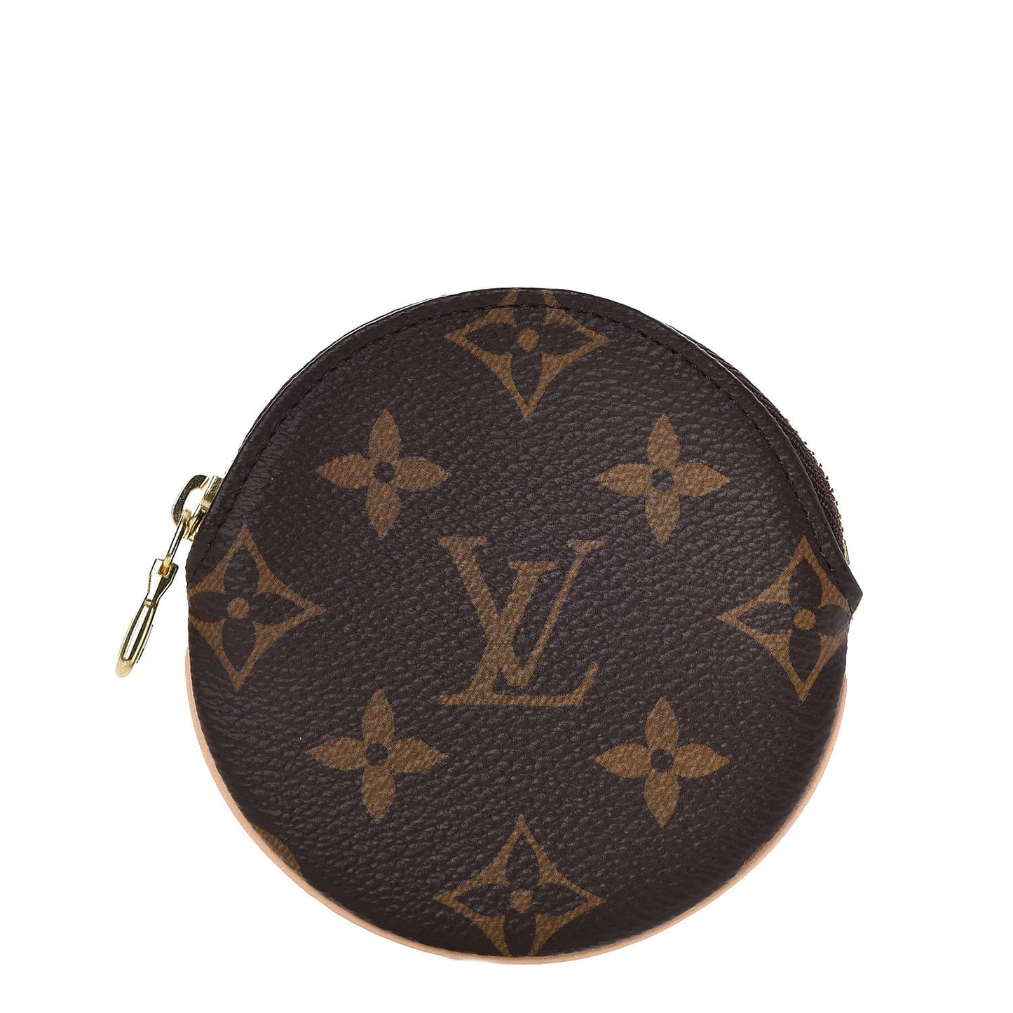 Monogram Round Coin Purse