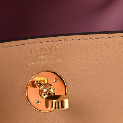 Hermes Swift Verso Mini Lindy 20 Chai Mauve Sylvestre 6 of 11