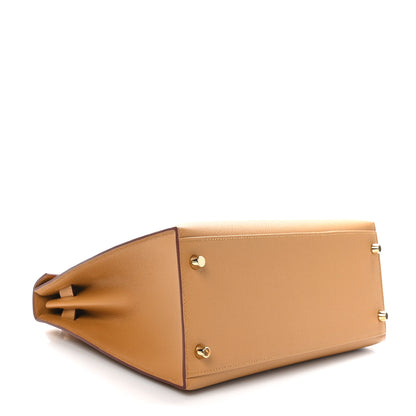 Hermes Epsom Kelly Sellier 28 Sesame 4 of 10