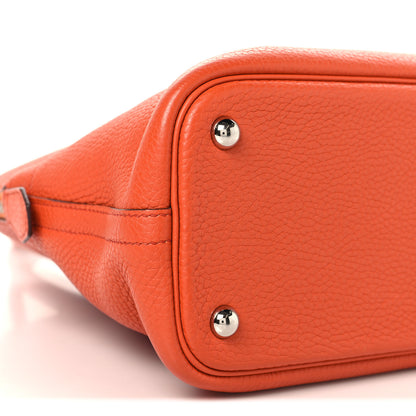 Hermes Taurillon Clemence Bolide 31 Orange Poppy 9 of 10