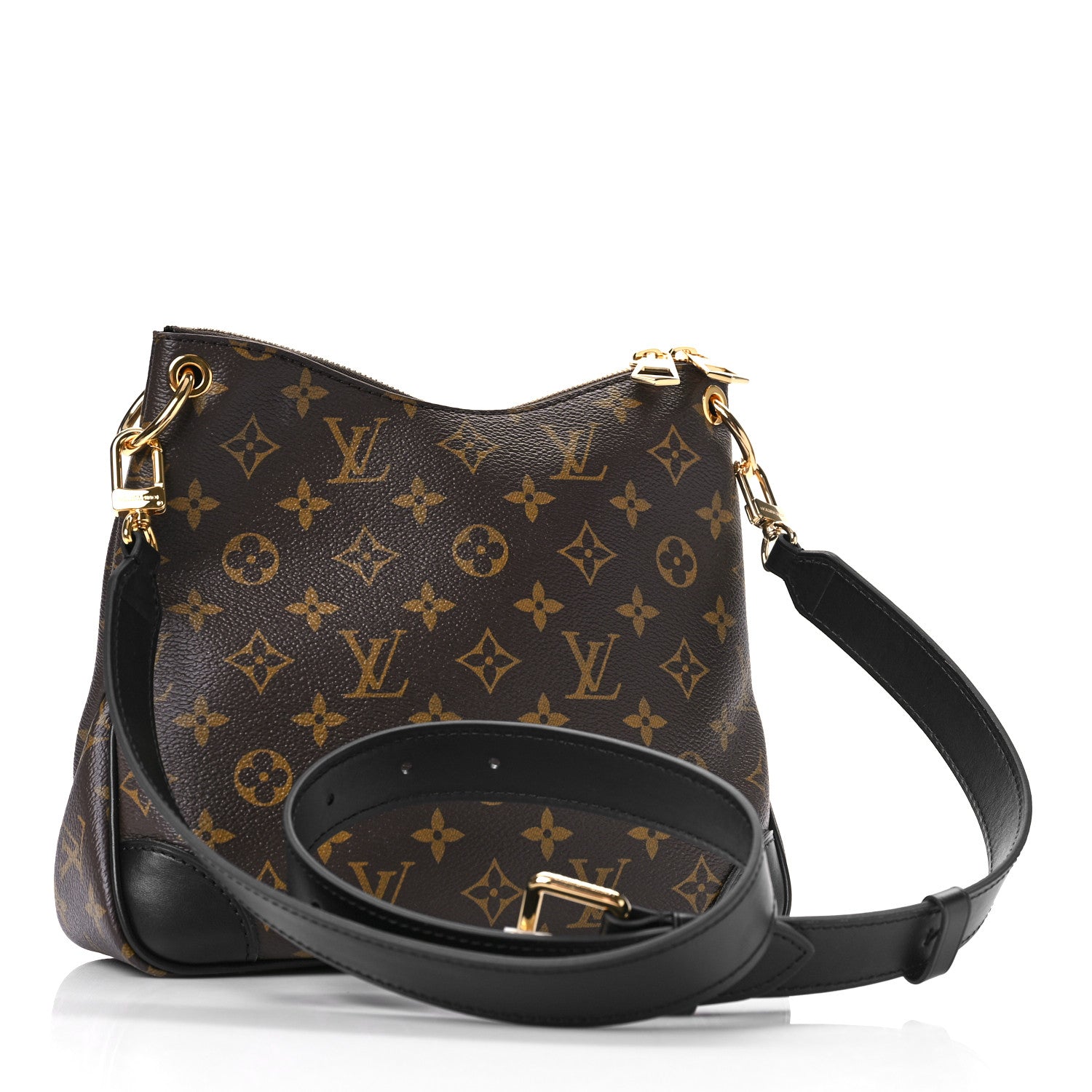 Louis Vuitton Monogram Odeon PM Black 3 of 7