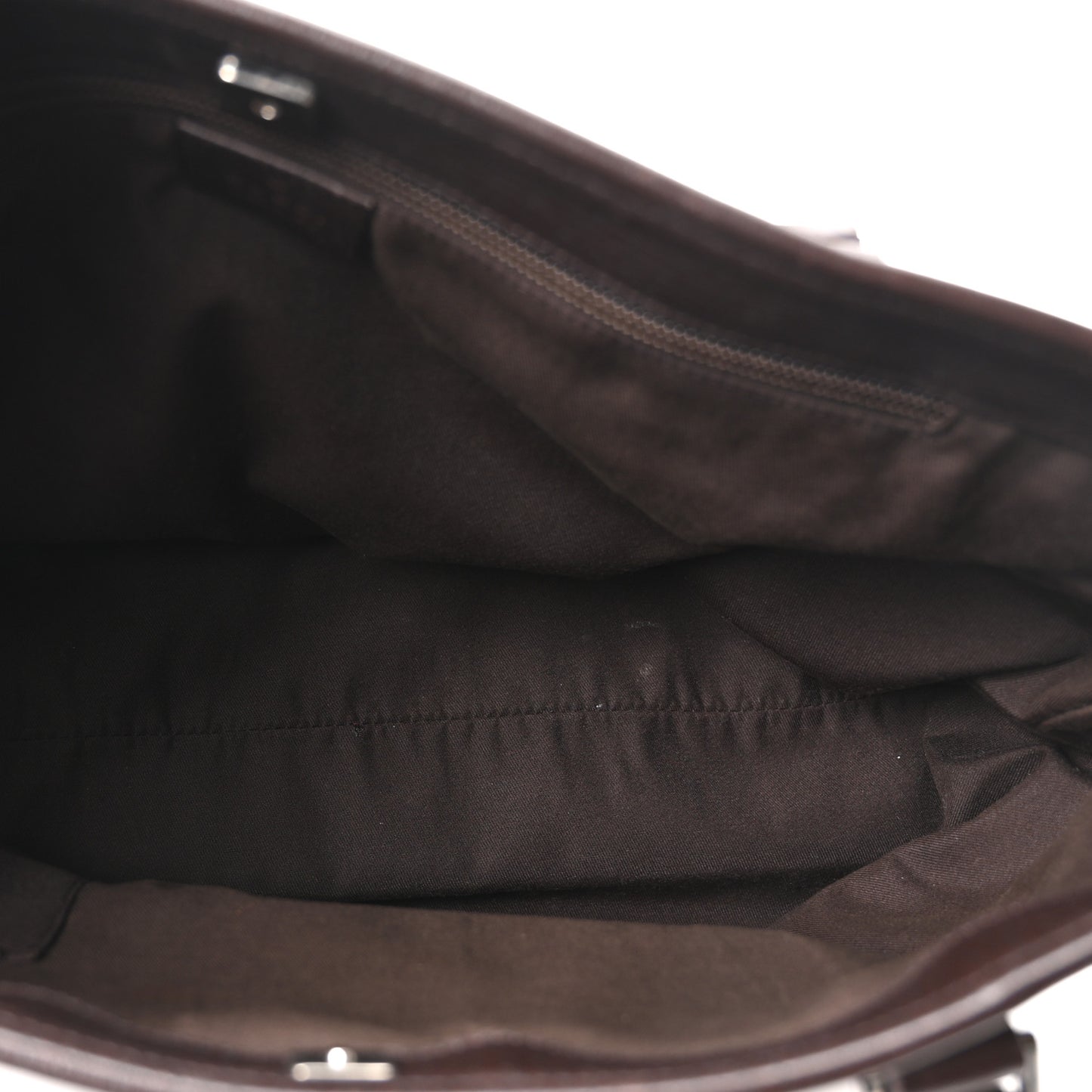 GG Plus Monogram Medium Joy Tote Dark Brown