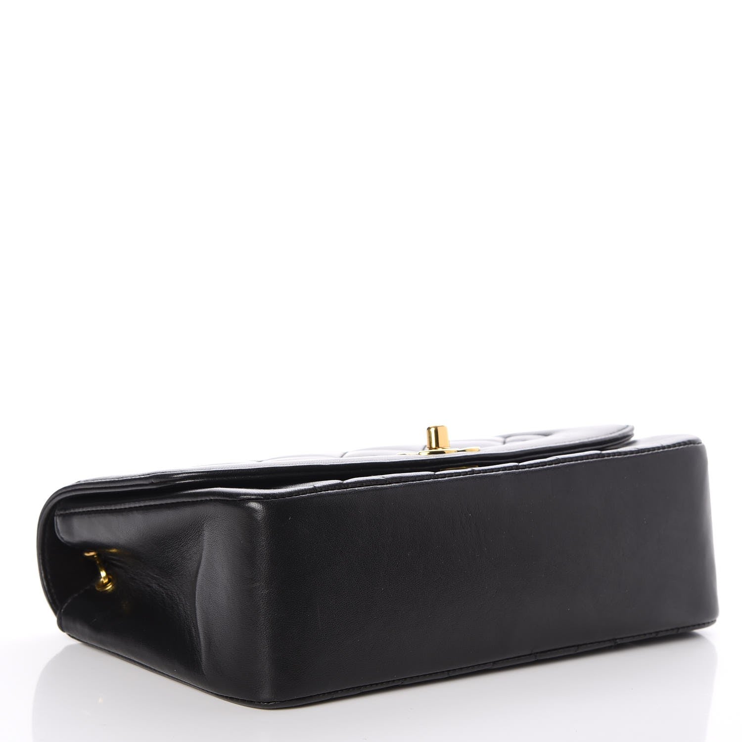 Chanel Lambskin Quilted Small Single Flap Black 4 of 8
