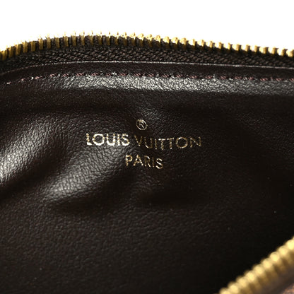 Louis Vuitton Damier Ebene Josephine Wallet Red 12 of 14