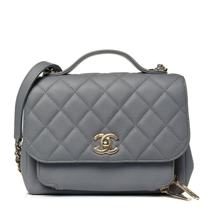 Chanel Caviar Quilted Medium Business Affinity Flap Grey 1 of 9