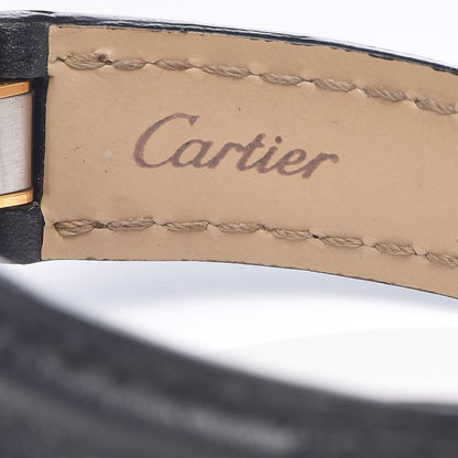 Cartier Stainless Steel 18K Yellow Gold Calfskin 28mm Must De 21 Quartz Watch 8 of 11