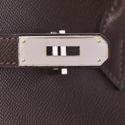 Hermes Epsom Birkin 35 Chocolate 29 of 38