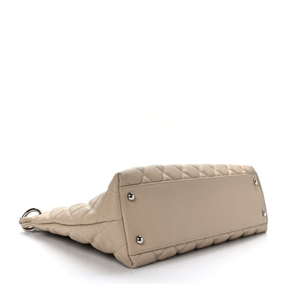 Chanel Caviar Quilted Easy Zip Tote Beige Clair 4 of 9
