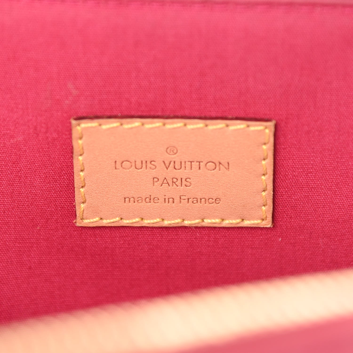 Louis Vuitton Vernis Alma GM Rose Indien 5 of 17