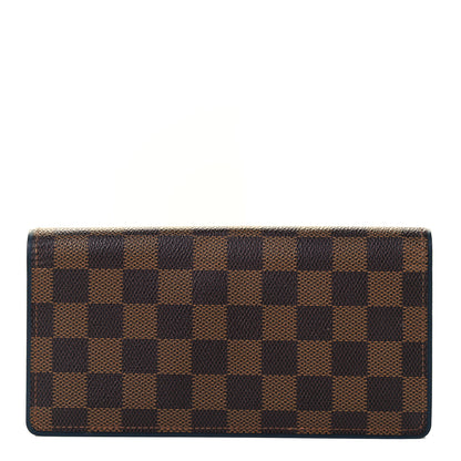 Louis Vuitton Damier Ebene Wallet Marine 1 of 11