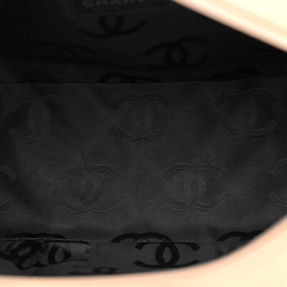 Chanel Calfskin Quilted Large Cambon Bowler Beige Black 5 of 15
