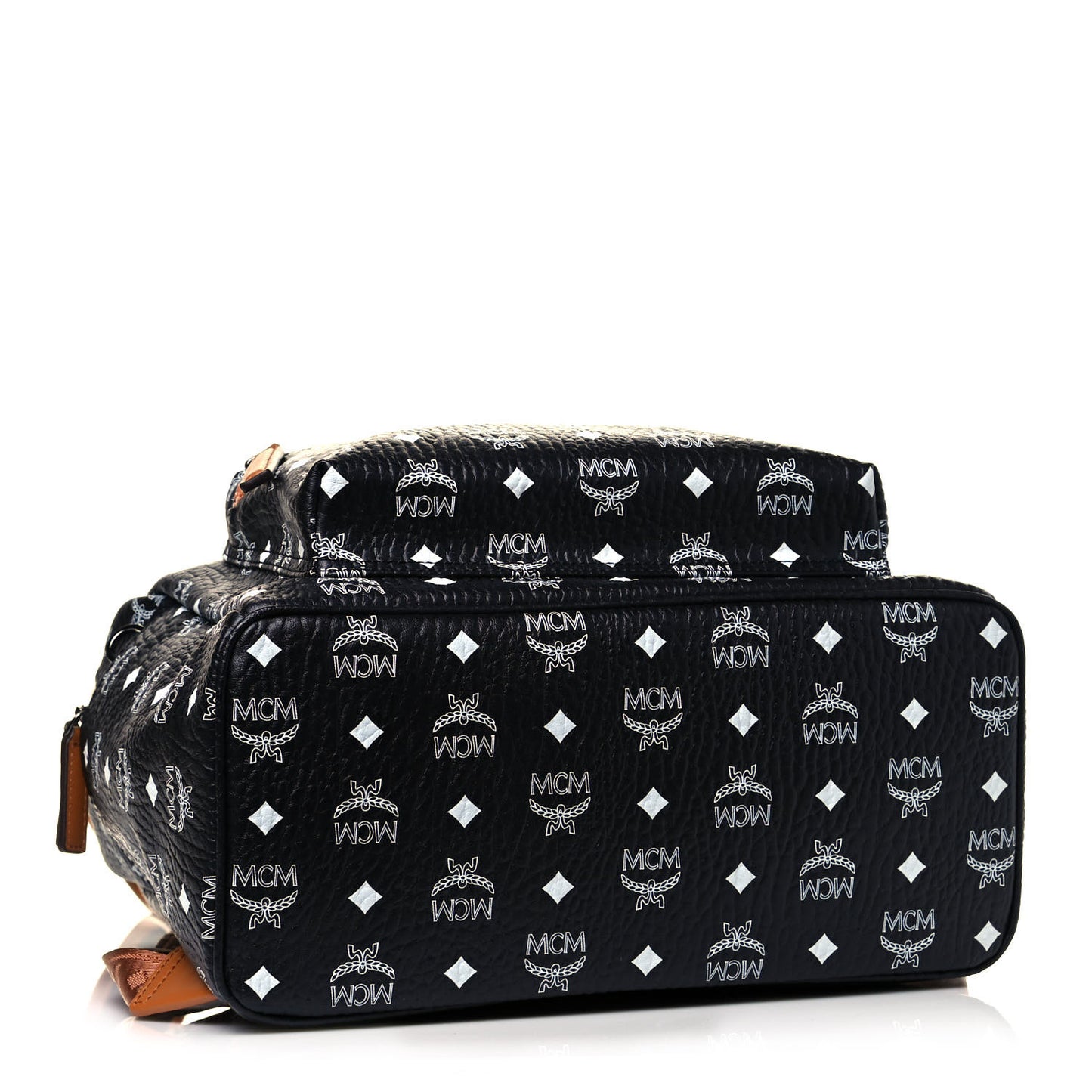 Visetos Medium Stark Backpack Black Cognac