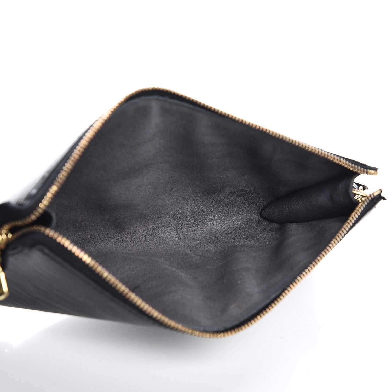 Louis Vuitton Epi Pochette Accessories 24 Black 5 of 9