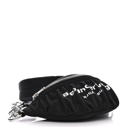 Alexander Wang Nylon Logo Printed Belt Bag Black 4 of 9
