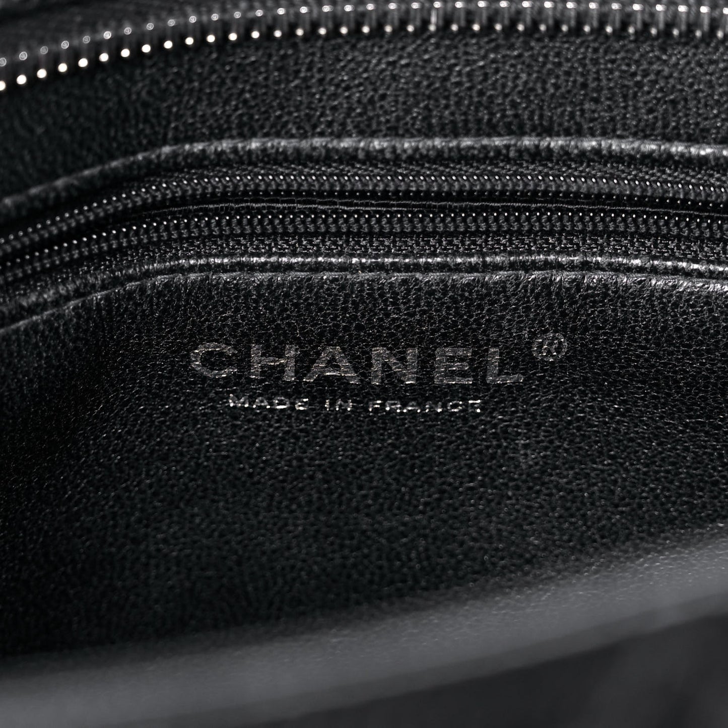 Caviar Quilted Medallion Tote Black