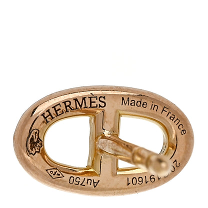 Hermes 18K Rose Gold TPM Farandole Stud Earrings 5 of 6