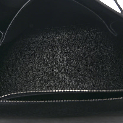 Hermes Togo Lizard Kelly Retourne Touch 25 Black 5 of 10