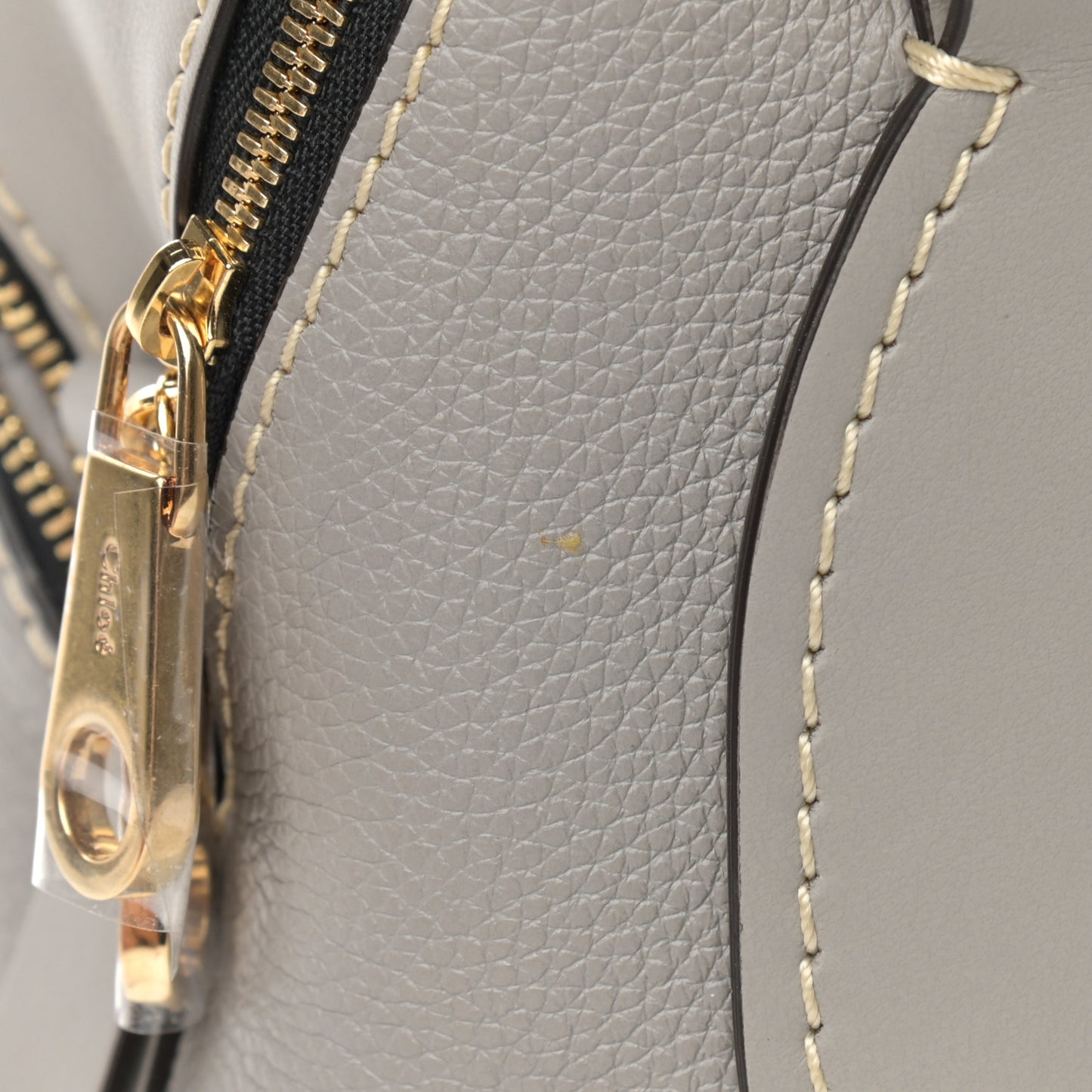 Calfskin Small Daria Stormy Grey