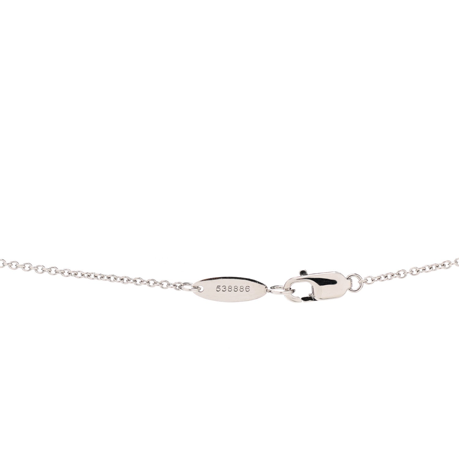 Harry Winston Platinum Diamond Small Lily Cluster Pendant Necklace 5 of 6
