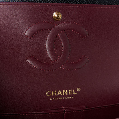 Chanel Caviar Quilted Medium Double Flap Black 6 of 11