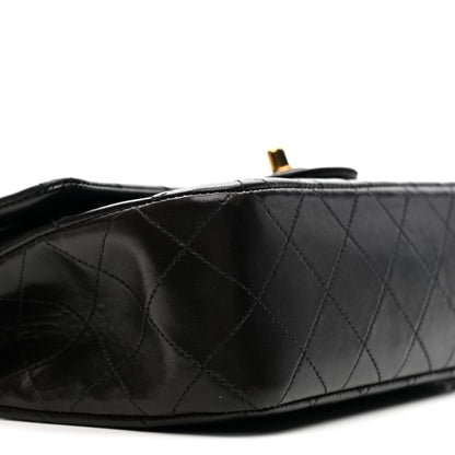 Chanel Lambskin Quilted Small Double Flap Black 10 of 16