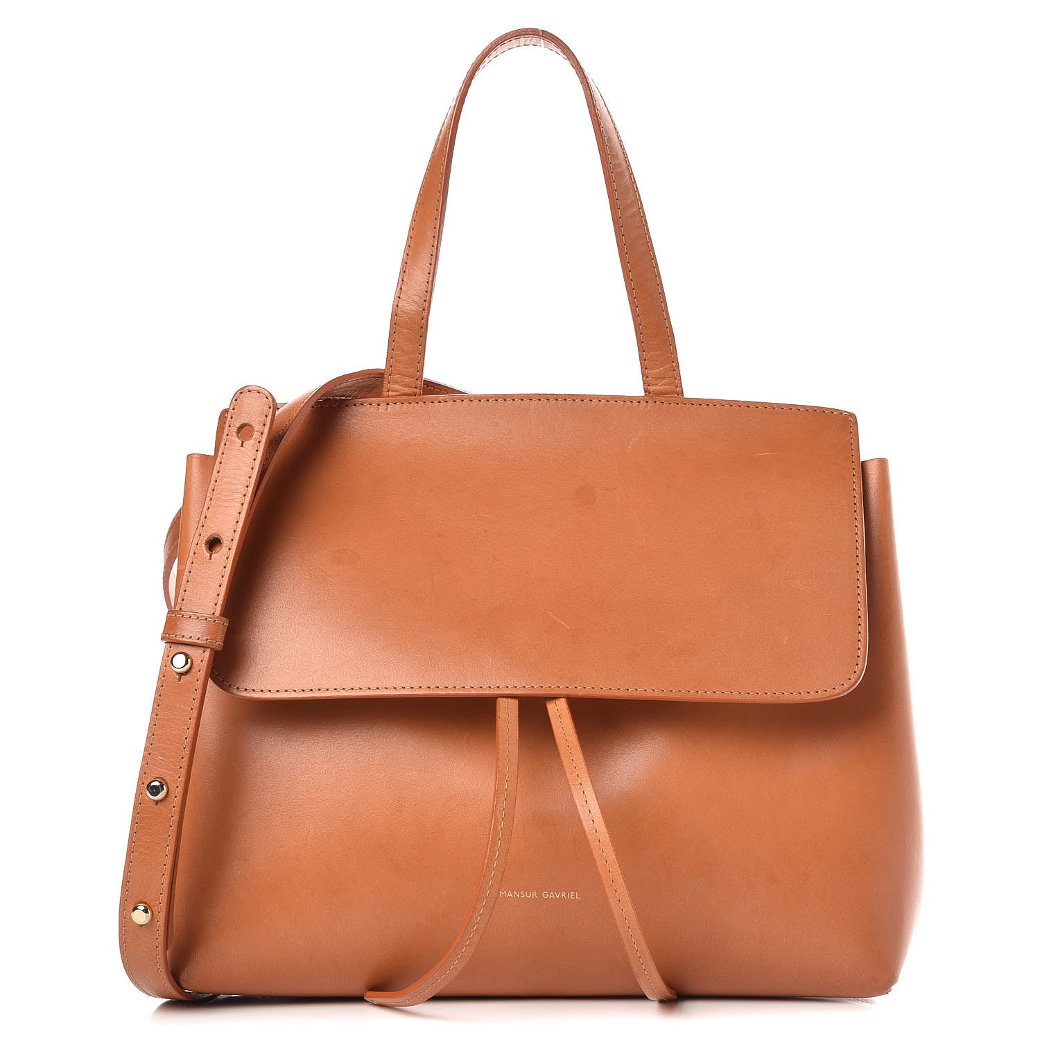 Mansur Gavriel Calfskin Mini Lady Bag Camello Rosa 1 of 22