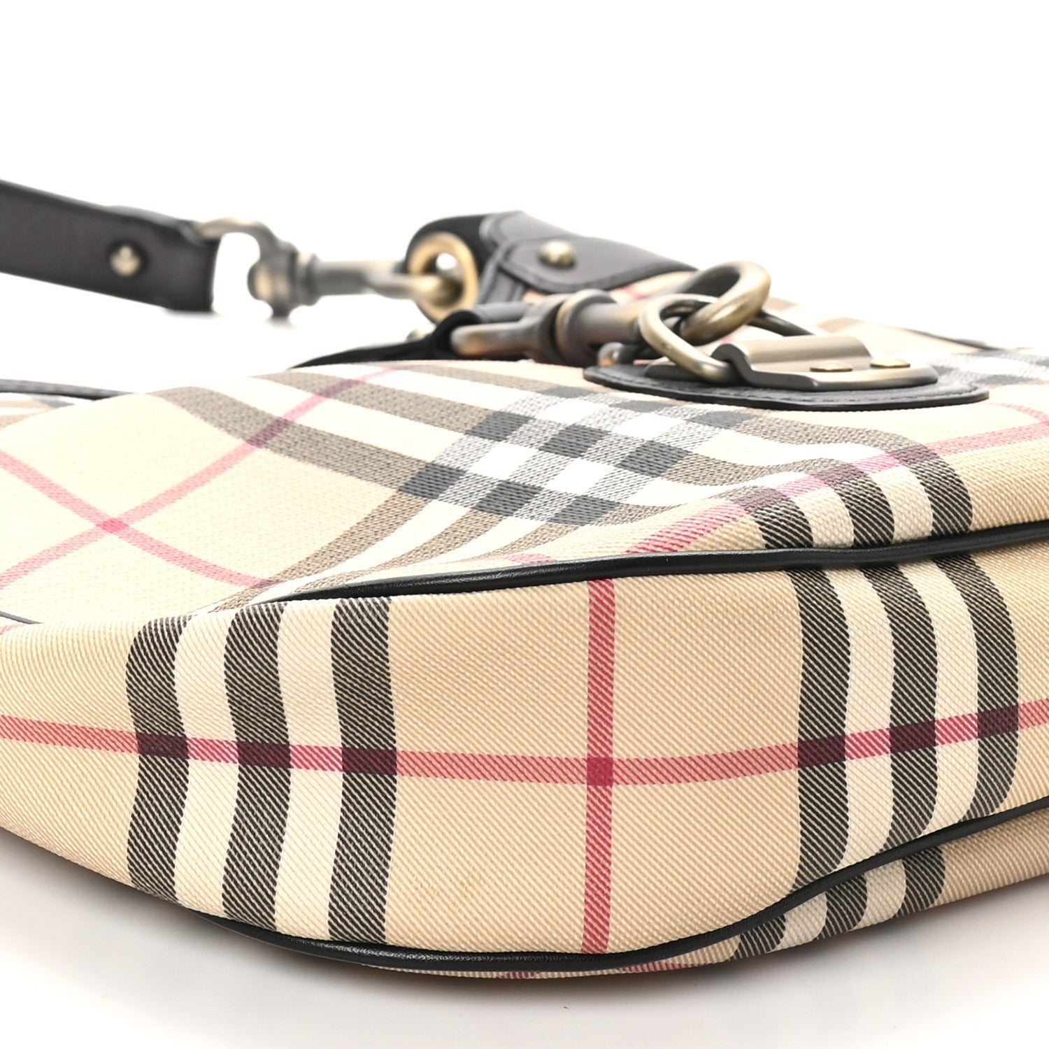 Burberry House Check Hobo Black 8 of 9