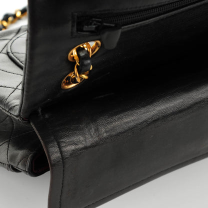 Chanel Lambskin Quilted Small Double Flap Black 10 of 10