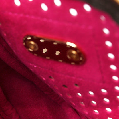Louis Vuitton Monogram Perforated Pochette Accessories Bag Fuchsia 12 of 12