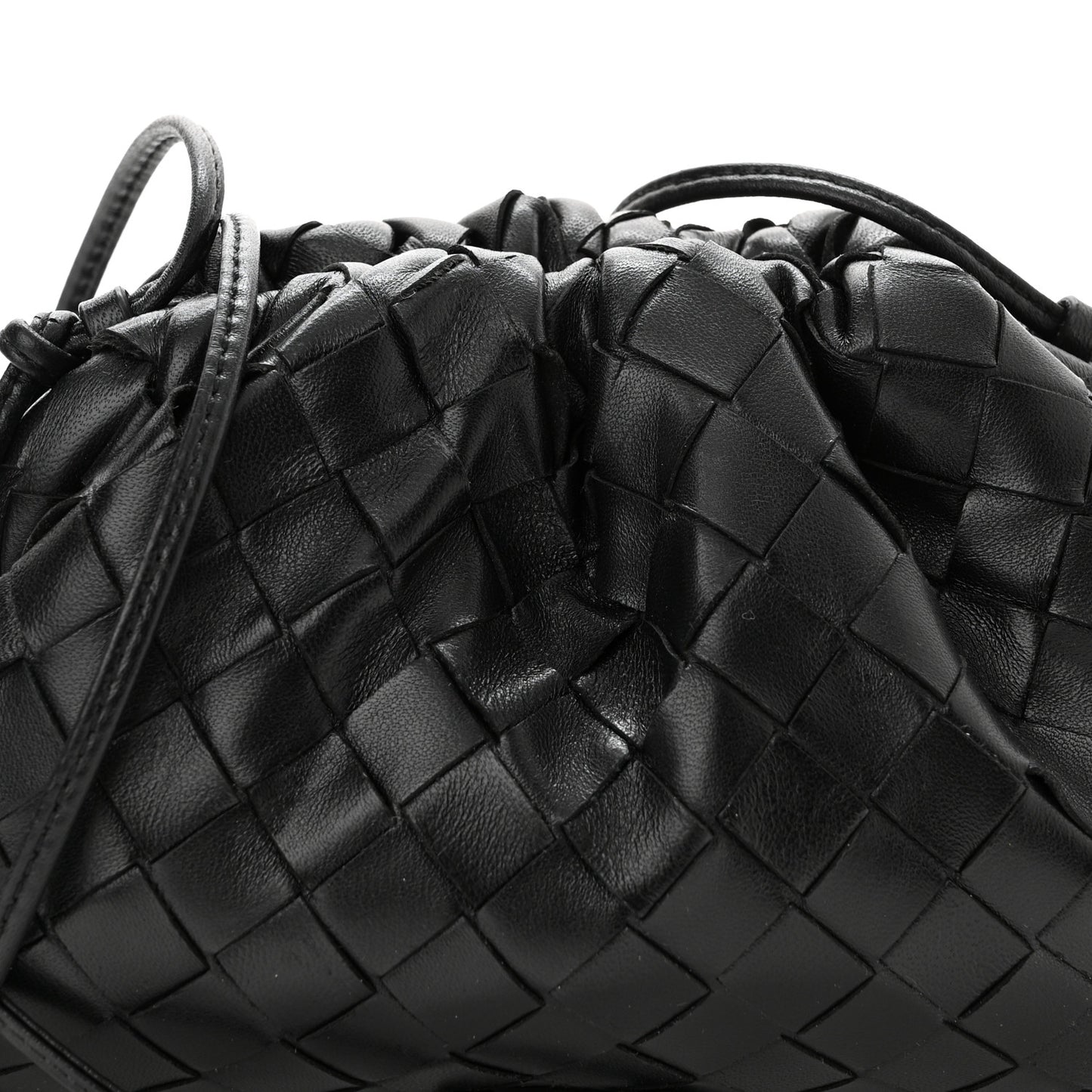 Nappa Intrecciato The Mini Pouch Black