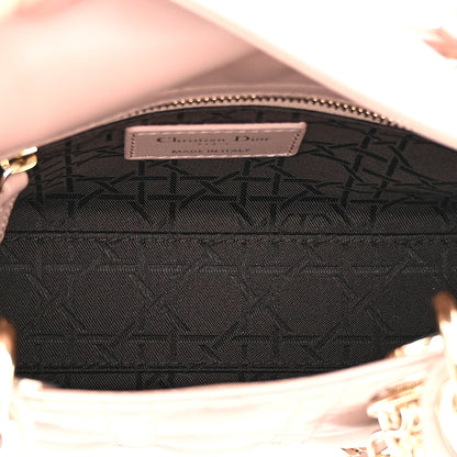 Christian Dior Lambskin Cannage Mini Lady Dior Fard 5 of 10