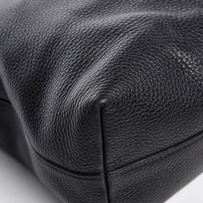 Prada Vitello Daino Tote Black 13 of 14