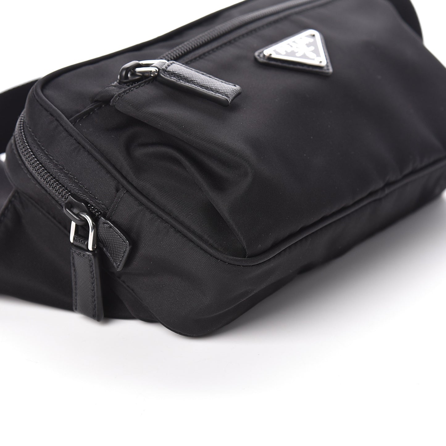 Tessuto Nylon Belt Bag Black