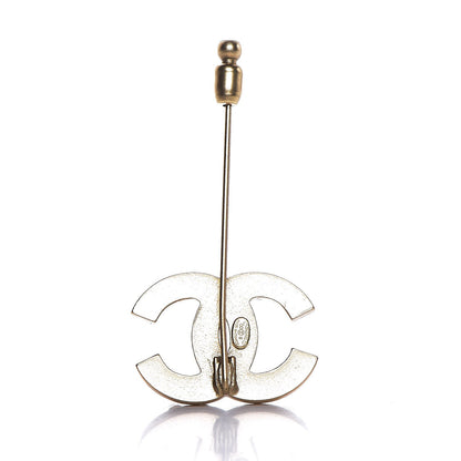 Chanel Pearl CC Brooch Gold 3 of 6